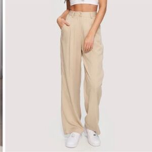 Kuwallatee wide leg pleated pants NWT size XL